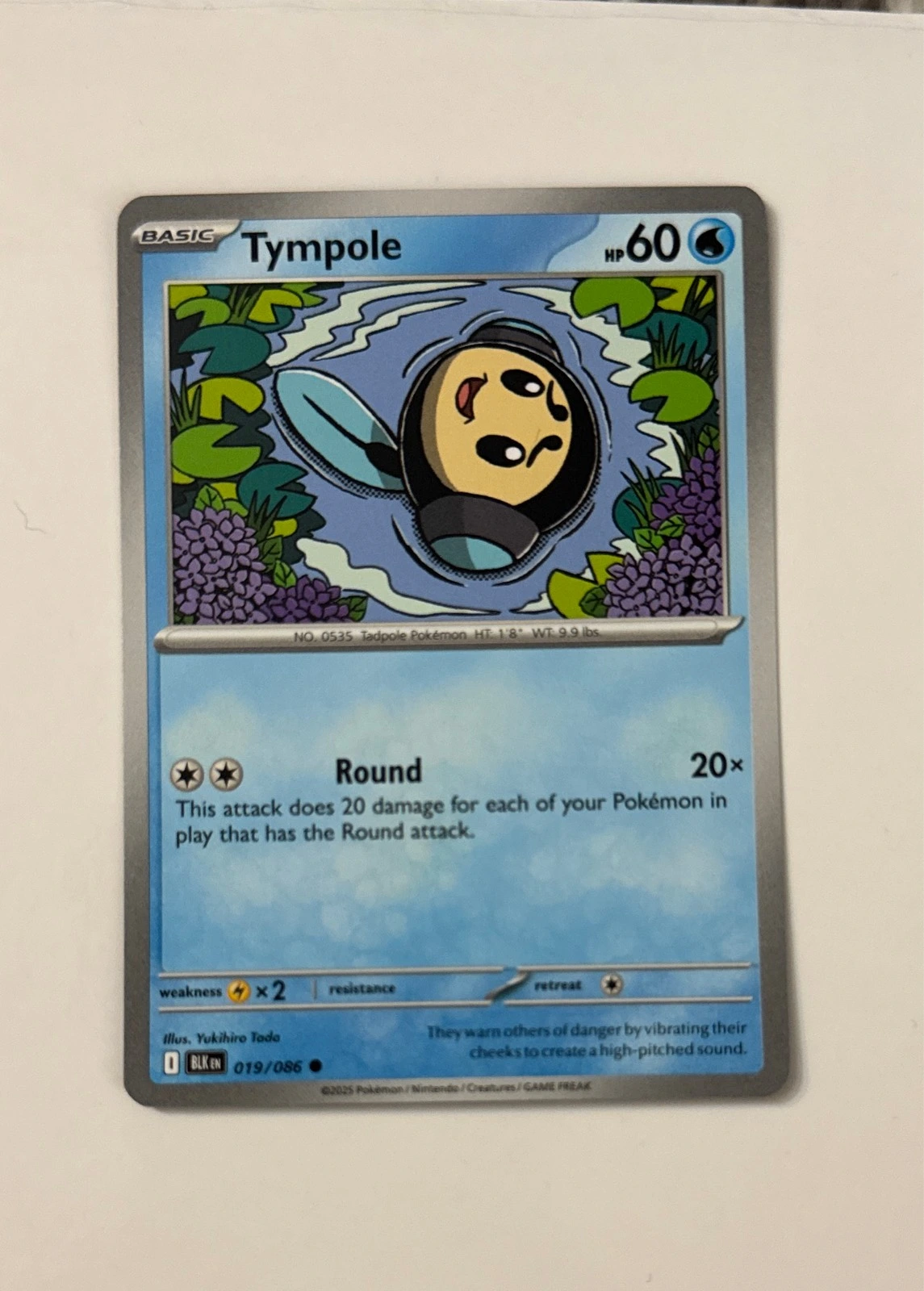 Tympole - Black & White #019/086