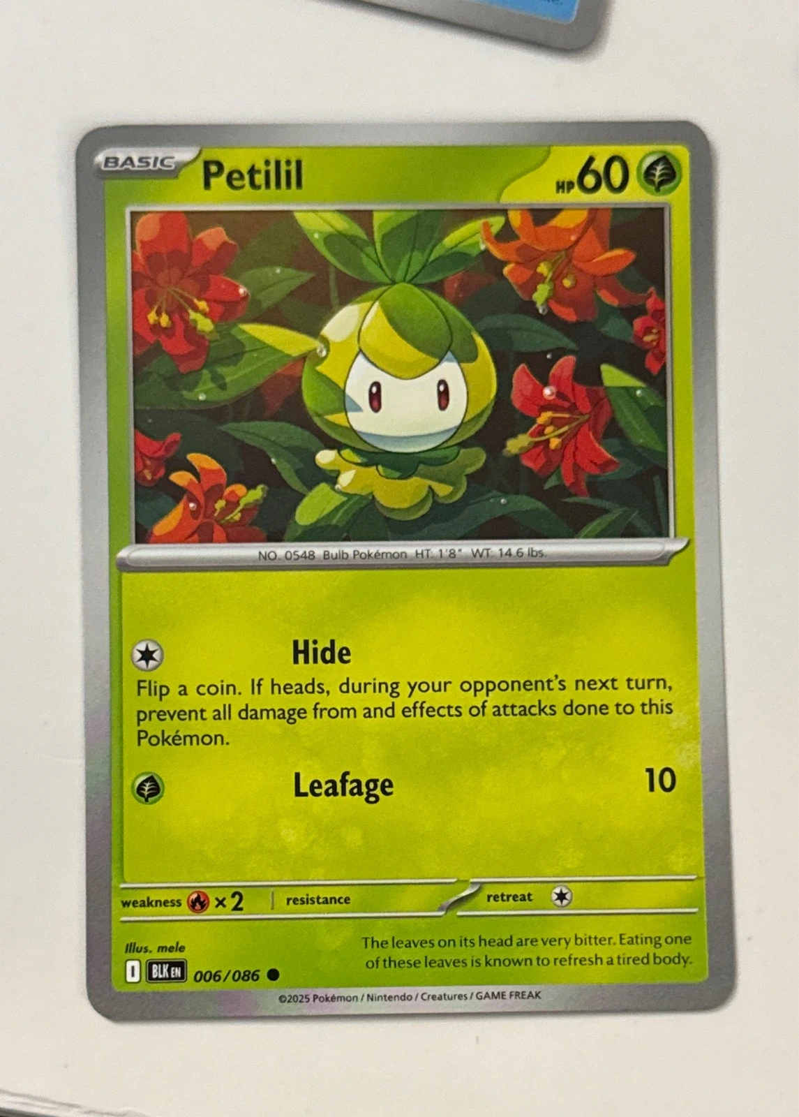 Petilil - Black & White #006/086