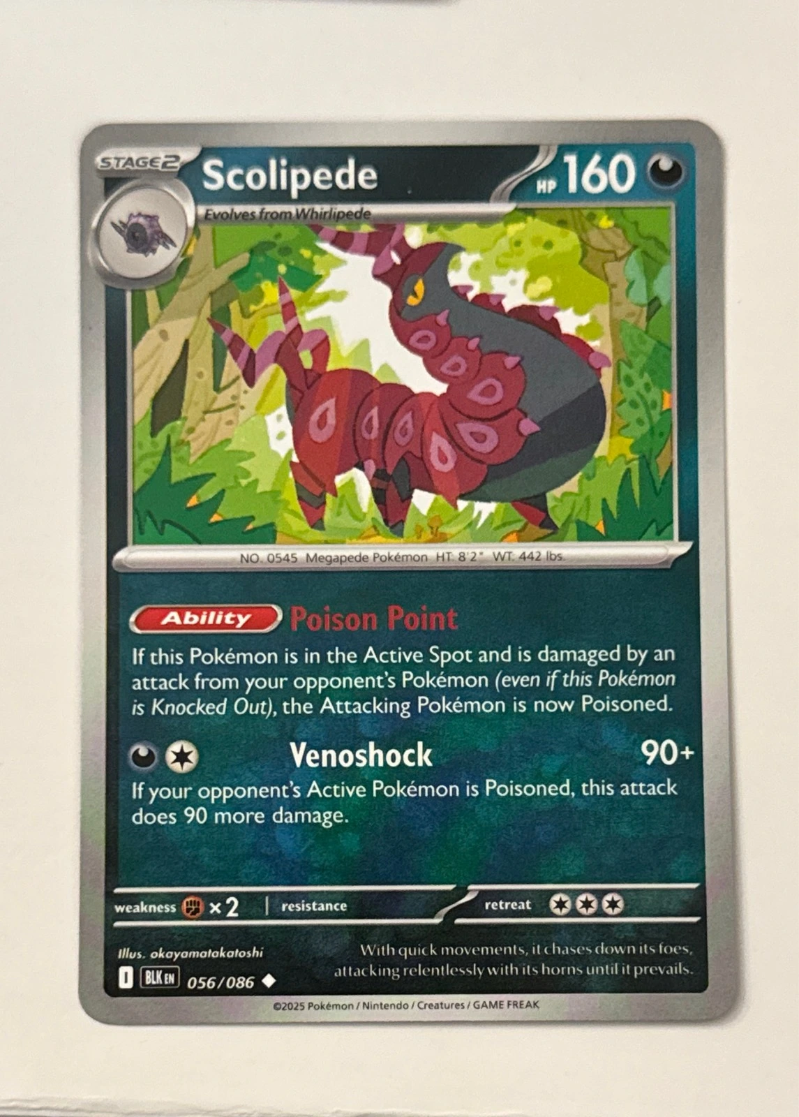 Scolipede - Black & White #056/086
