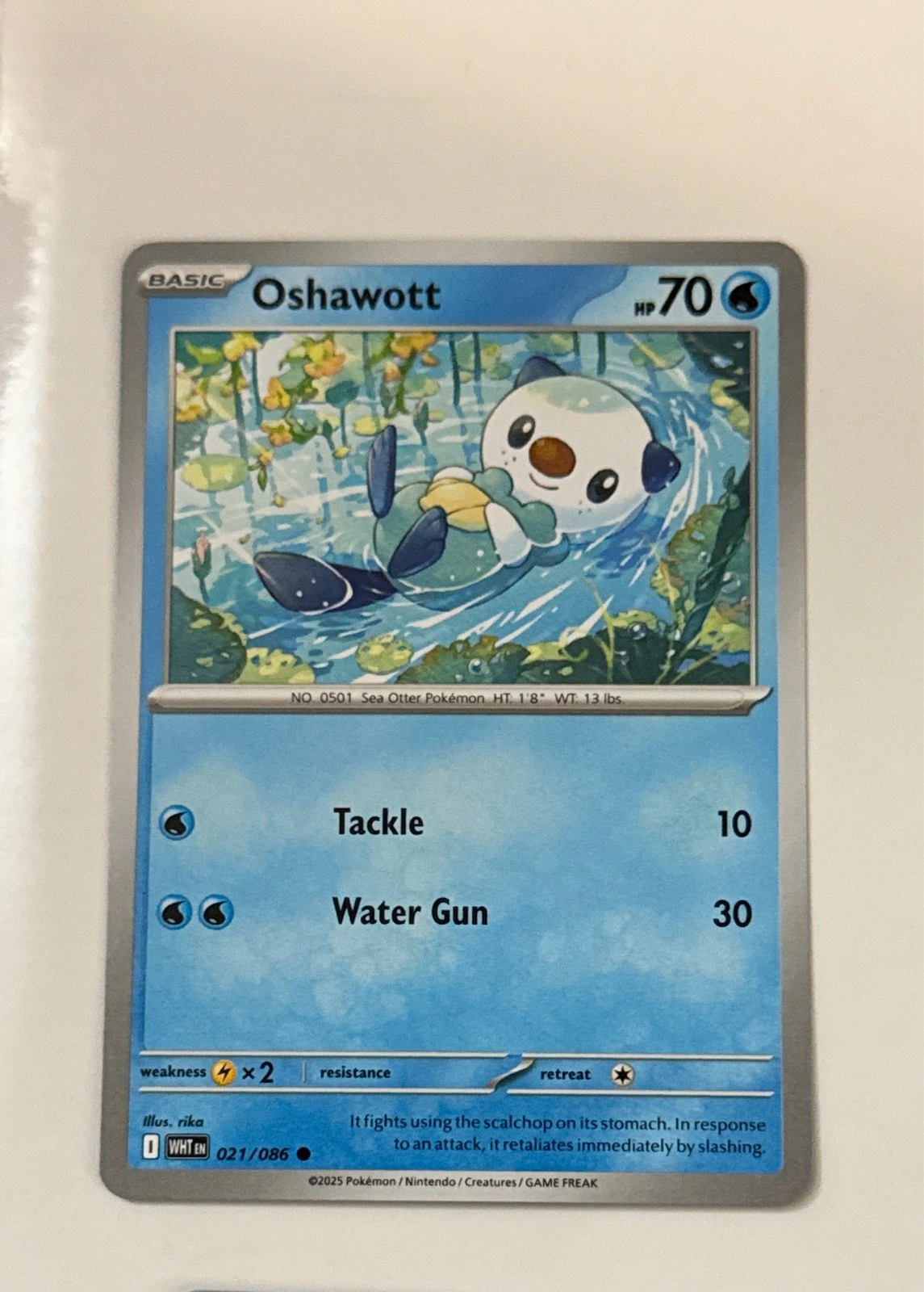 Oshawott - Stellar Crown #021/086