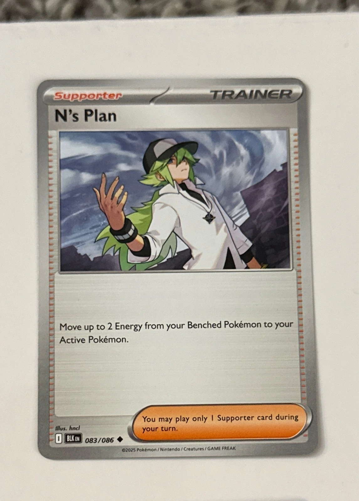 N's Plan - Black & White #083/086