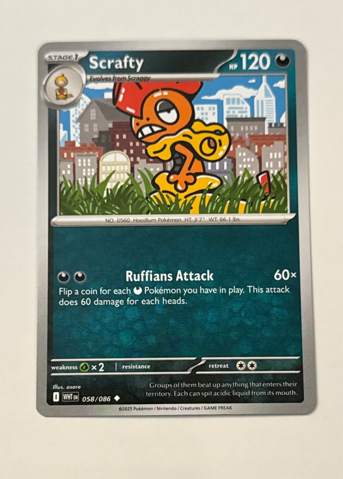 Scrafty - Stellar Crown #058/086