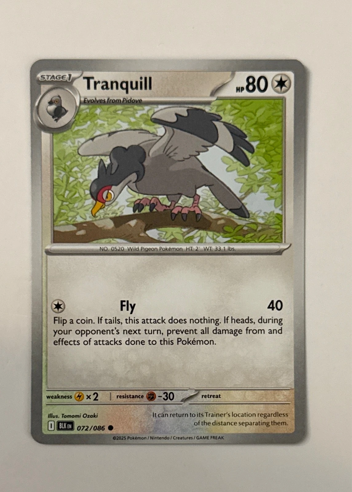 Tranquill - Black & White #072/086