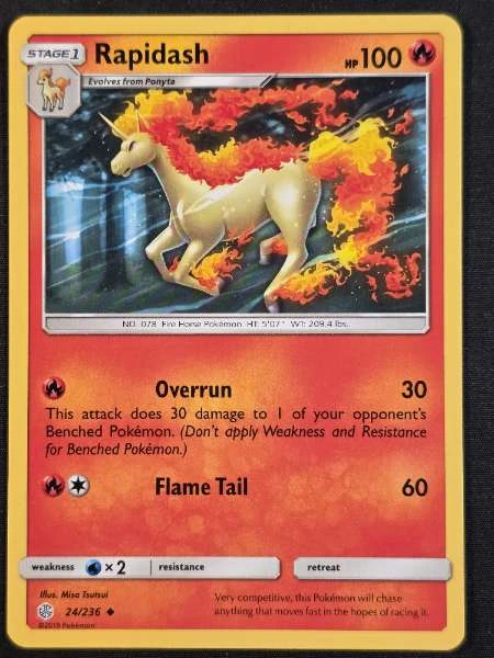Rapidash - Cosmic Eclipse #24/236
