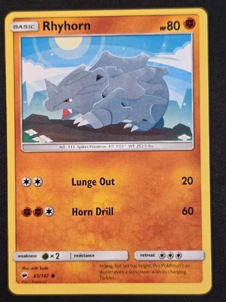 Rhyhorn - Burning Shadows #65/147