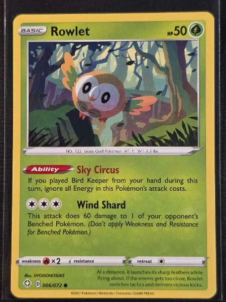 Rowlet - Shining Fates #006/072