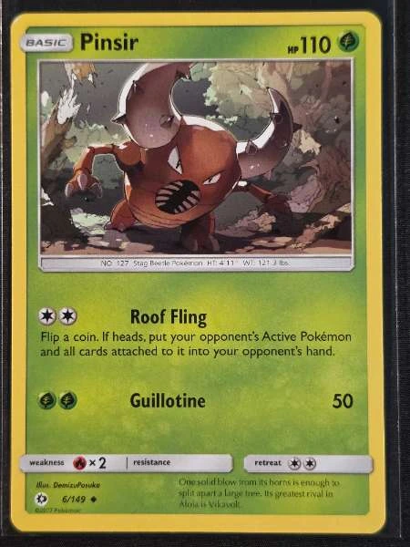 Pinsir - Sun & Moon Base Set #6/149