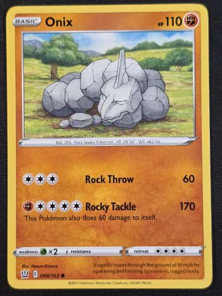 Onix - Battle Styles #068/163