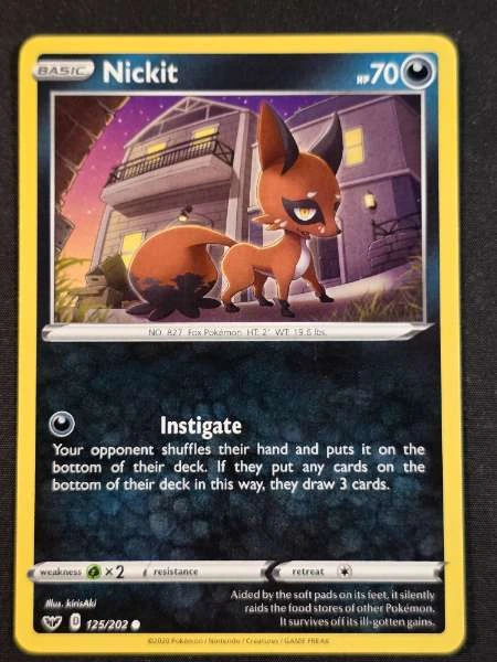 Nickit - Sword & Shield #125/202