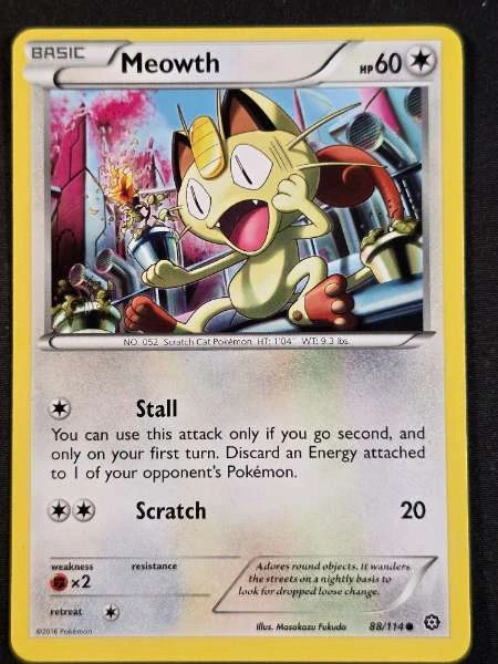 Meowth - Steam Siege #88/114
