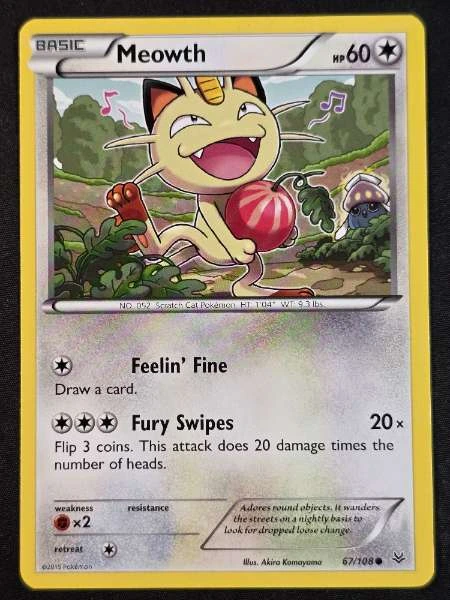 Meowth - Roaring Skies #67/108