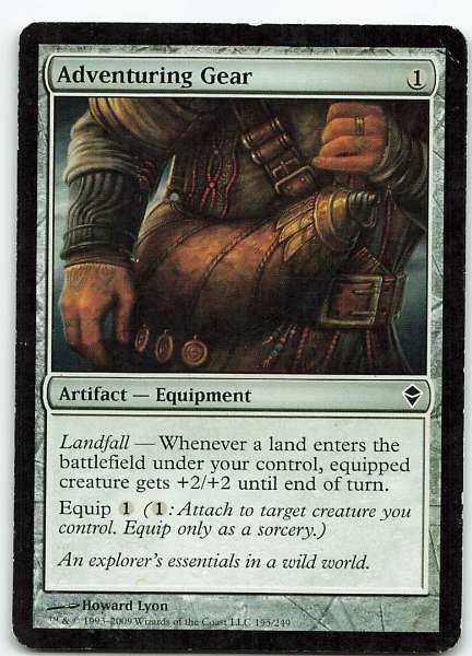 Adventuring Gear - Zendikar #195/249