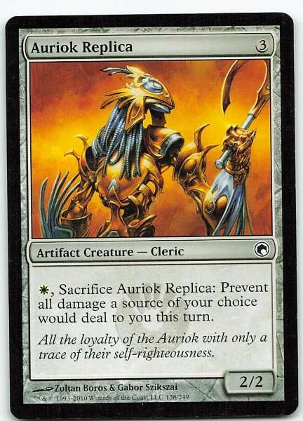 Auriok Replica - Scars of Mirrodin #138/249