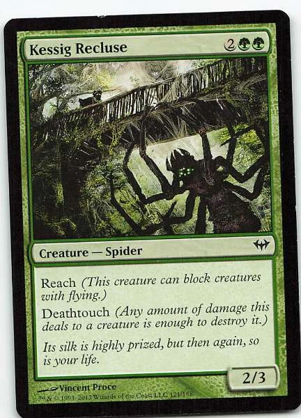 Kessig Recluse - Dark Ascension #121/158