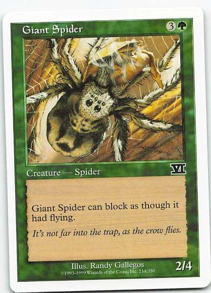Giant Spider - Sixth Edition #234/350
