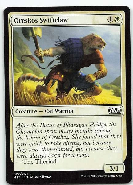 Oreskos Swiftclaw - Magic 2015 #022/269