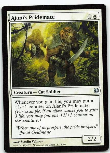 Ajani's Pridemate - Foundations #9/80