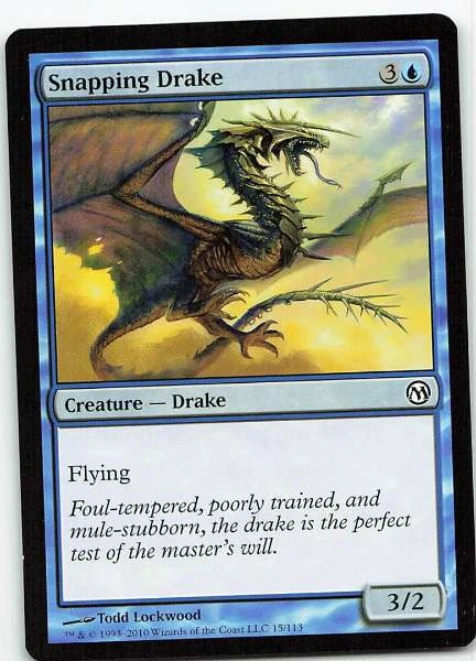 Snapping Drake - Duels of the Planeswalkers #15/113