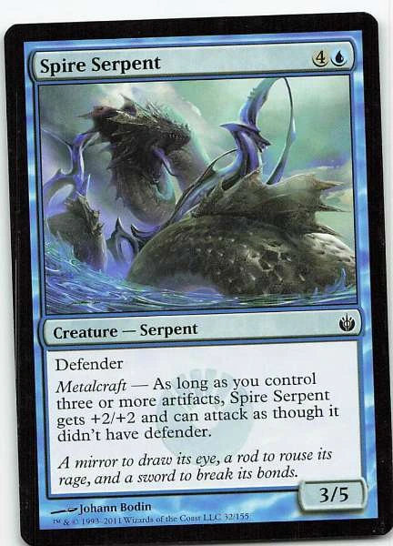 Spire Serpent - Mirrodin Besieged #32/155