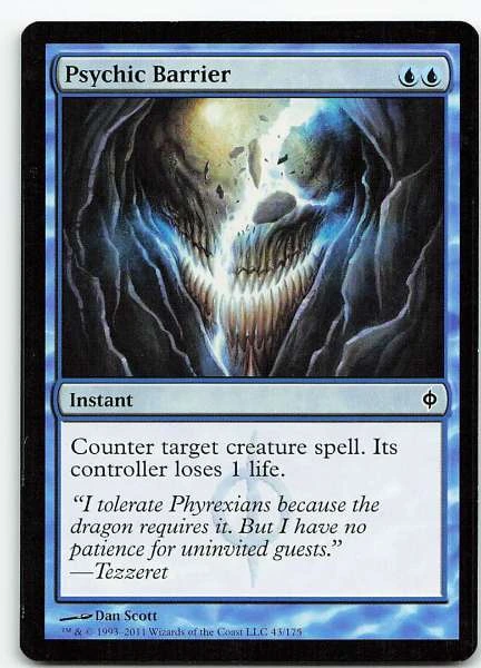 Psychic Barrier - New Phyrexia #43/175
