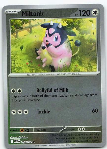 Miltank - Mega Evolution #106/132