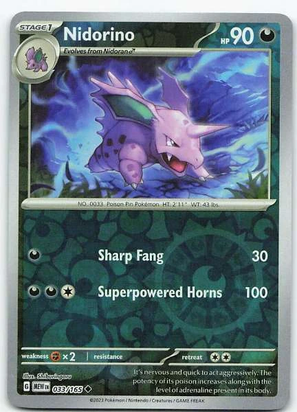 Nidorino - 151 #033/165