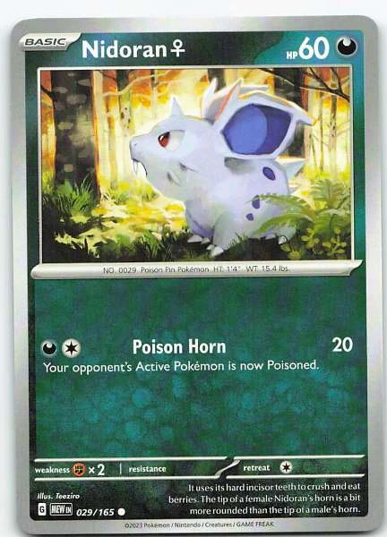 Nidoran♀ - 151 #029/165