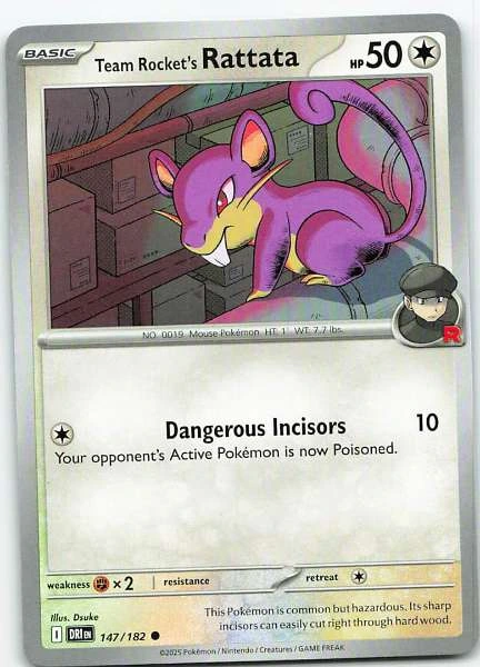 Team Rocket's Rattata - Destined Rivals #147/182