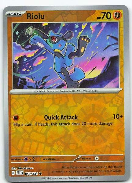 Riolu - Prismatic Evolutions #050/131