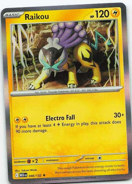 Raikou - Mega Evolution #048/132