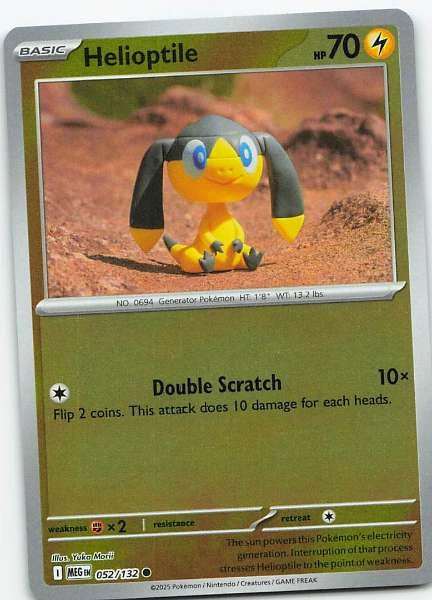 Helioptile - Mega Evolution #052/132