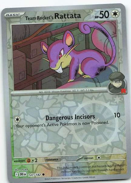 Team Rocket's Rattata - Destined Rivals #147/182