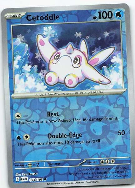 Cetoddle - Paldea Evolved #054/193
