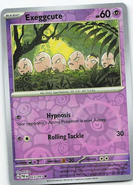 Exeggcute - Paldean Fates #023/091