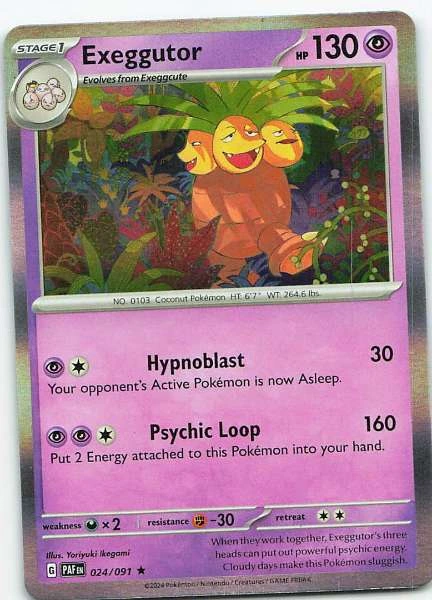 Exeggutor - Paldean Fates #024/091