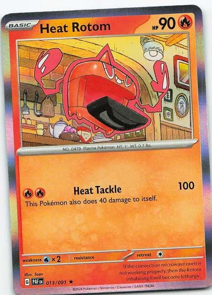 Heat Rotom - Paldean Fates #013/091