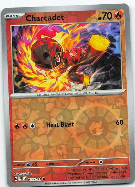 Charcadet - Paldean Fates #014/091