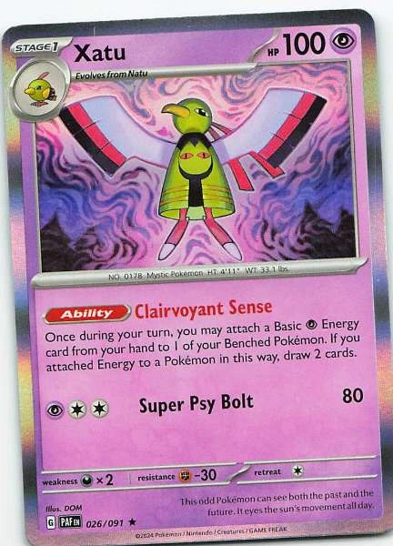 Xatu - Paldean Fates #026/091