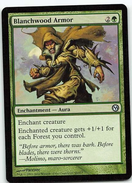 Blanchwood Armor - Foundations #55/113