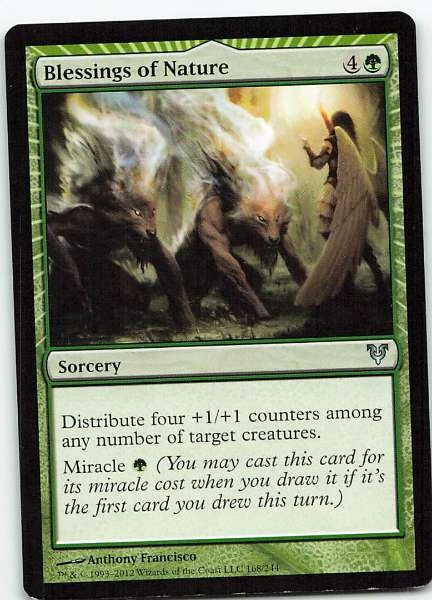 Blessings of Nature - Avacyn Restored #168/244