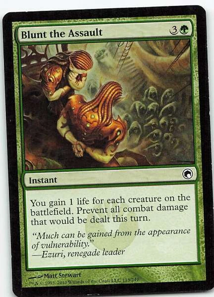 Blunt the Assault - Scars of Mirrodin #113/249