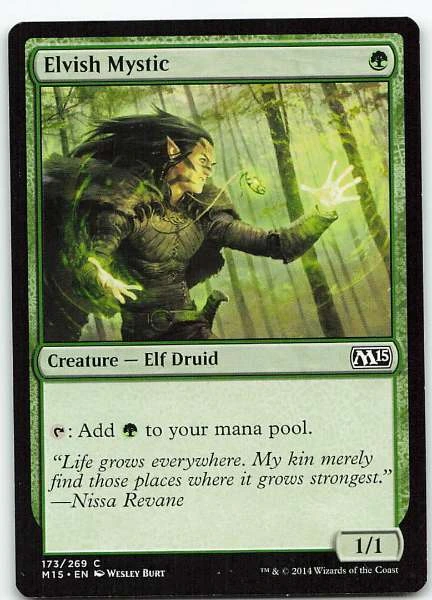 Elvish Mystic - Magic 2015 #173/269