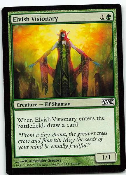 Elvish Visionary - Magic 2013 #169/249