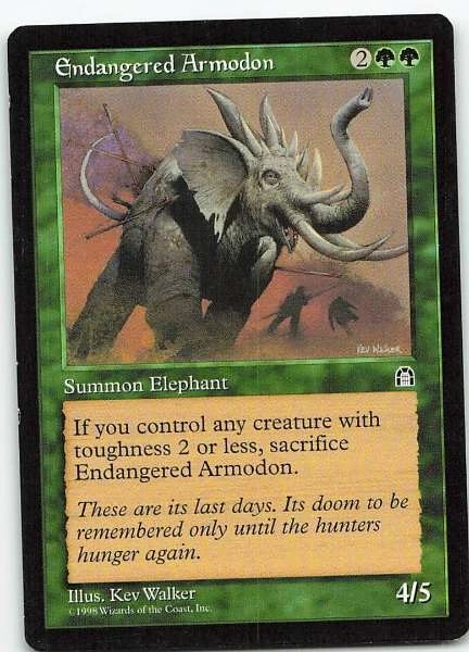 Endangered Armodon - Stronghold #107