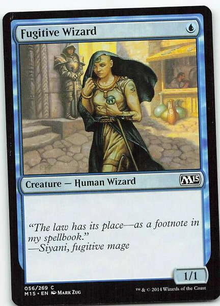 Fugitive Wizard - Magic 2015 #056/269