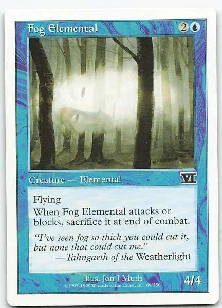 Fog Elemental - Sixth Edition #69/350