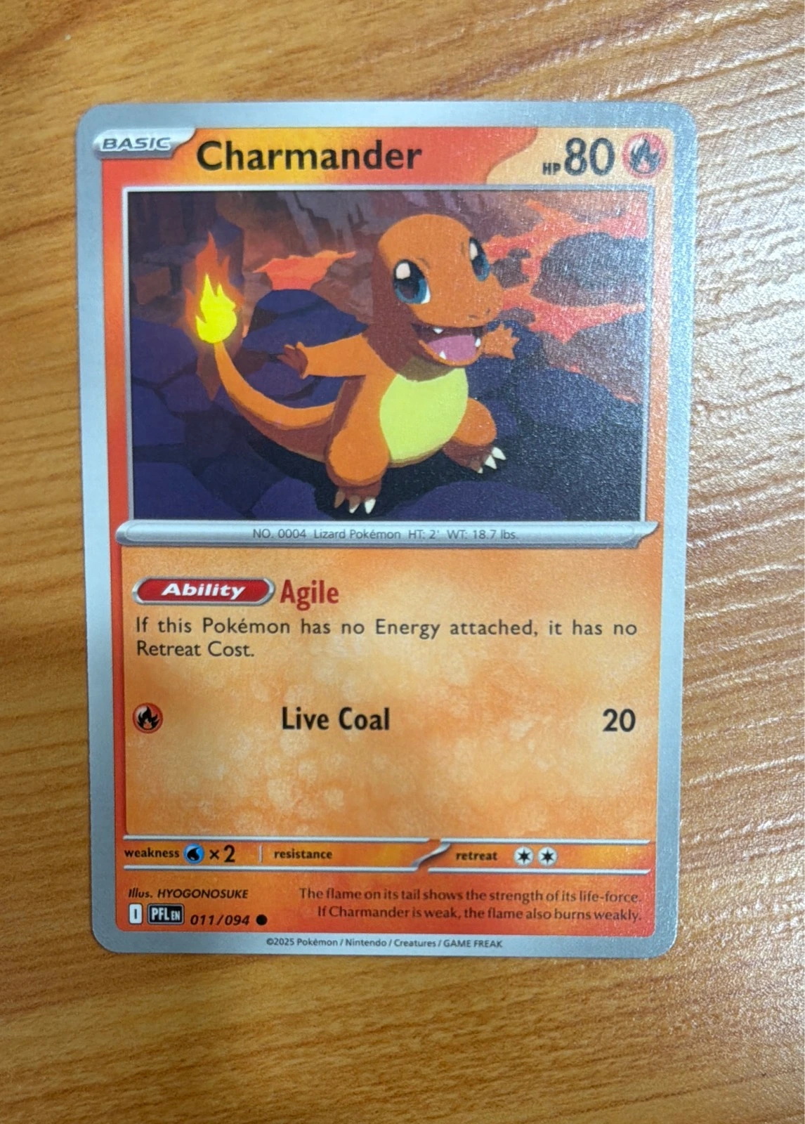 Charmander - Prismatic Evolutions #011/094