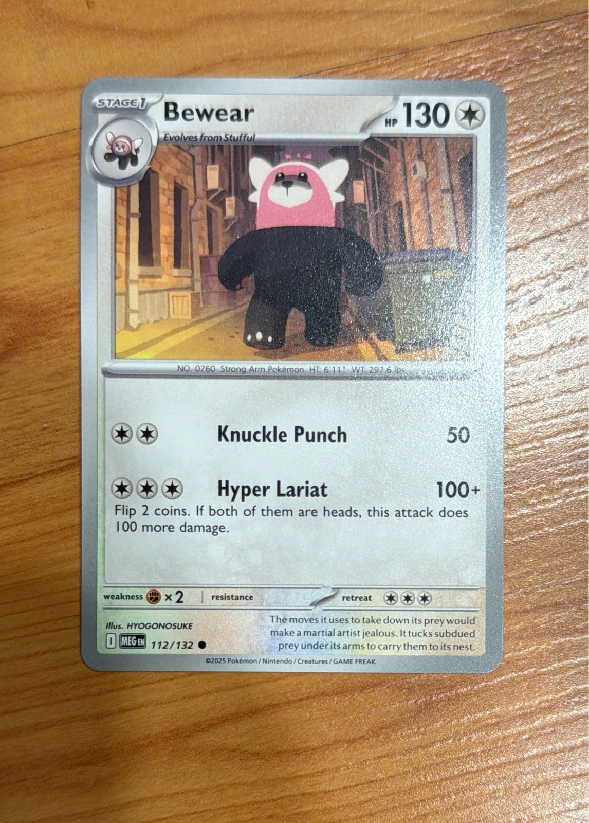 Bewear - Sun & Moon #112/132