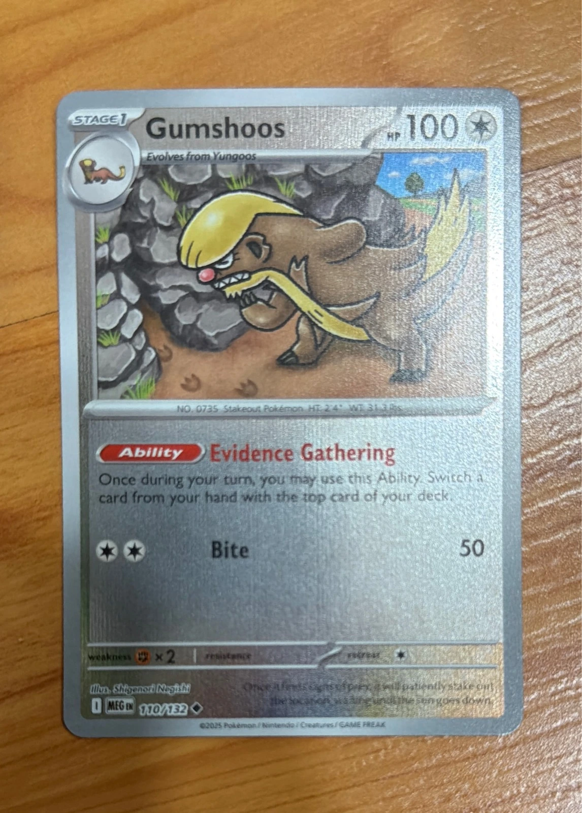 Gumshoos - Sun & Moon #110/132