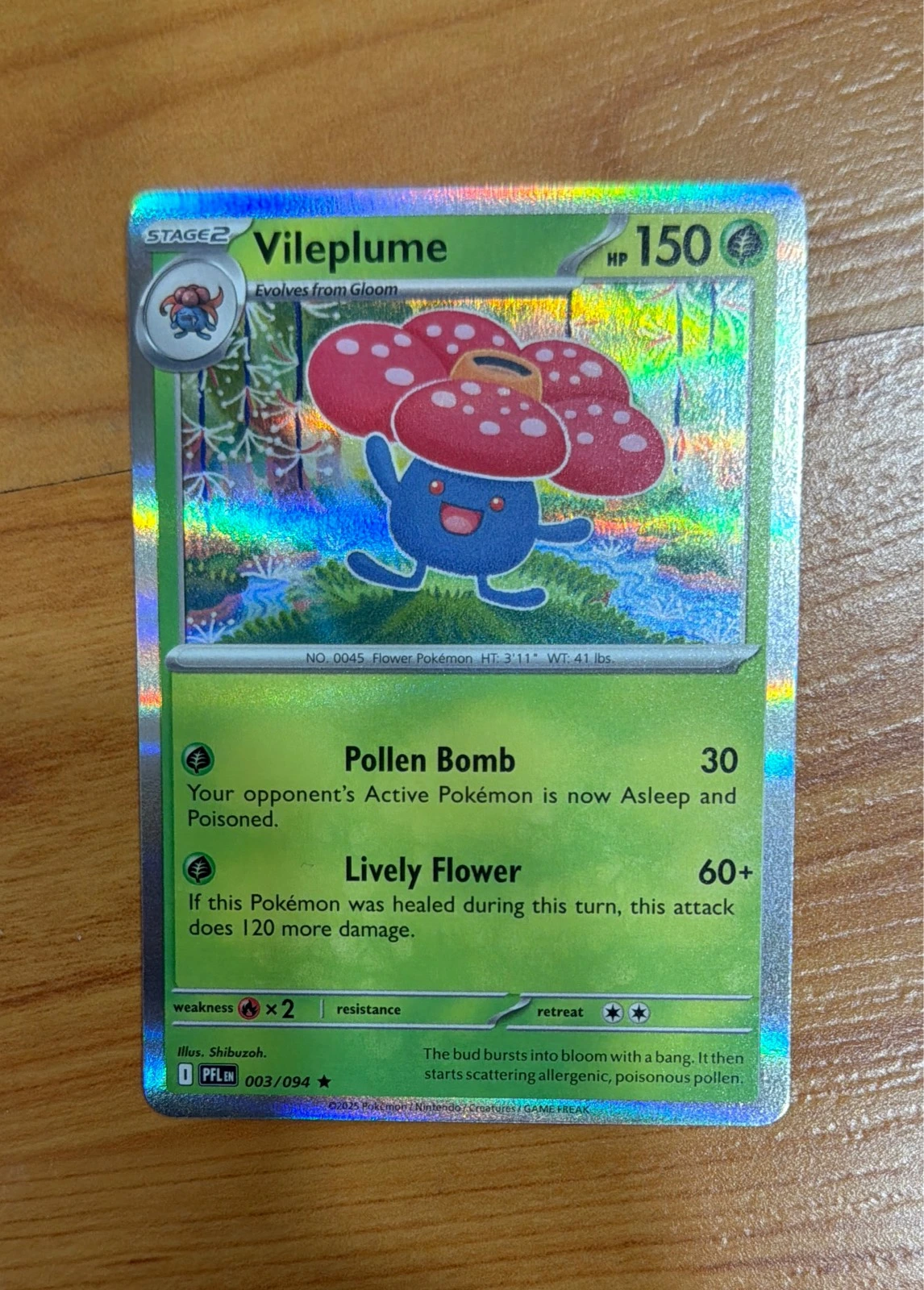 Vileplume - Pokémon #003/094